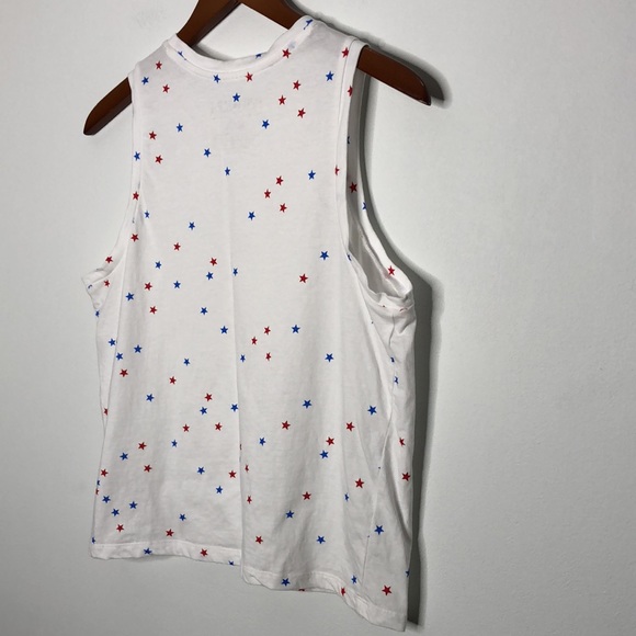 Fifth Sun Red White Blue Star Tank Size L - Picture 4 of 6